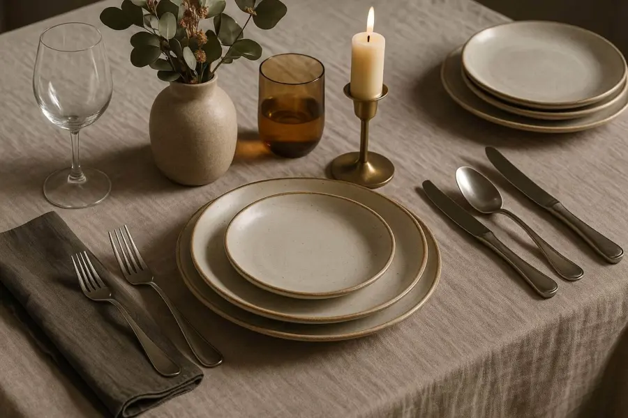 Estetica della tavola: come apparecchiare con uno stile personale