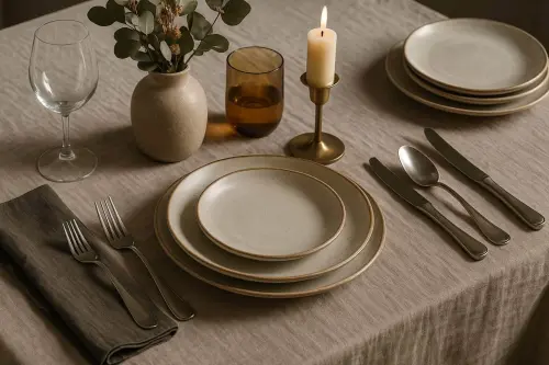 Estetica della tavola: come apparecchiare con uno stile personale