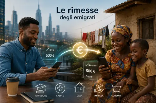 Le rimesse degli emigrati: come il denaro inviato dall'estero sostiene intere economie