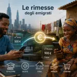 Le rimesse degli emigrati: come il denaro inviato dall'estero sostiene intere economie